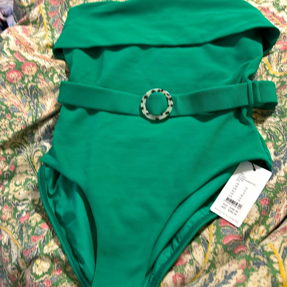 US size 8, AUS size 12.seafolly/jets one piece, belted. Brand new with tags.